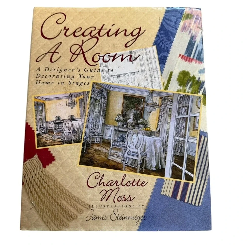 Charlotte Moss Creating A Room Book 1st Ed Interior Design Guide Vintage